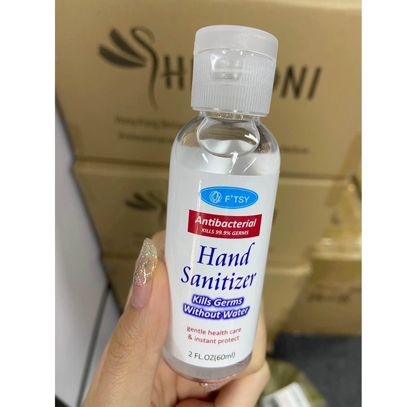 Lavender Scent 60ml Waterless Antibacterial 75% Alcohol Safe Hand Sanitizer Spray with Custom Logo