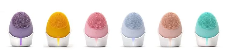 New Design Cleaning Facial Brush Silicone Face Washing Tool Silicone Facial Washing Brush