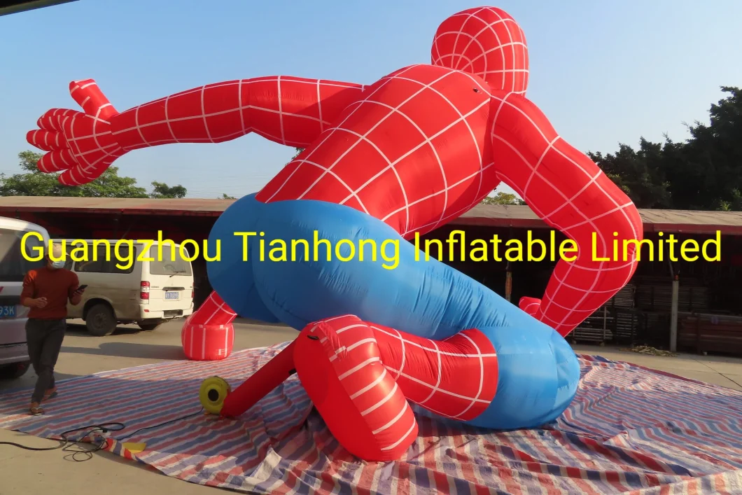 with Delivery Cost to Door 5m 17FT Tall Giant Inflatable Spiderman Cartoon