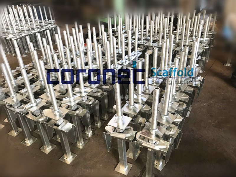 Certified Building Material Construction Formwork Cuplock Scaffold High Quality Drop Head Support Scaffolding