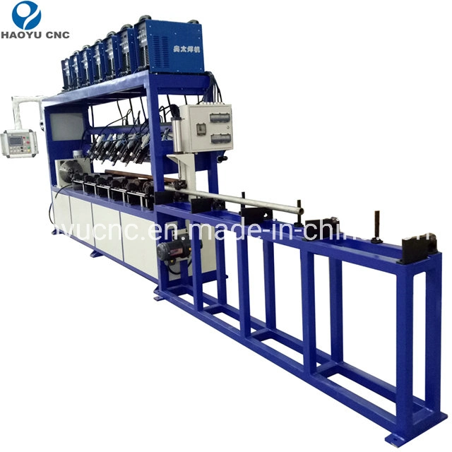 Industry Production CNC Arc MIG Automatic Carbon Steel Scaffolding Ledger Welding Machine