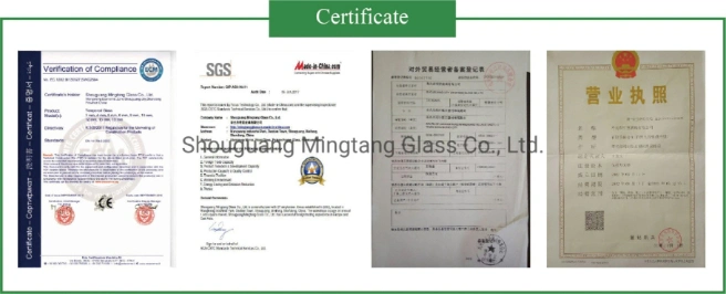 Manufacturer's Direct Sale Photo Frame Glass Vessel Glass Home Glass From Qingdao Port
