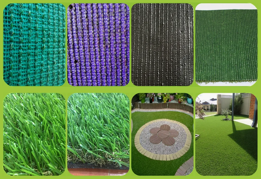 30mm Artificial Turf, Ornamental PE, PP Plastic Garden Grass