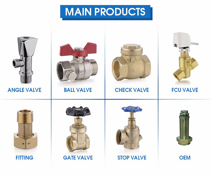 Low Price Non Return Swing Brass Check Valve (DR6009)