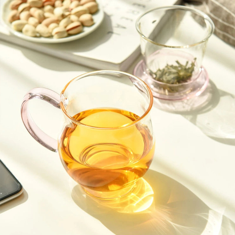 Novelty Gift Afternoon Tea Infuser High Clear Heat Proof Oven Safe Strainer Mug