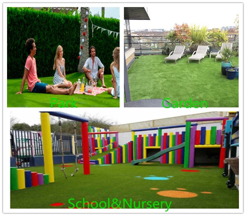 Landscape Artificial Grass, Garden Decoration Grass, Synthetic Lawn, Landscaping Turf