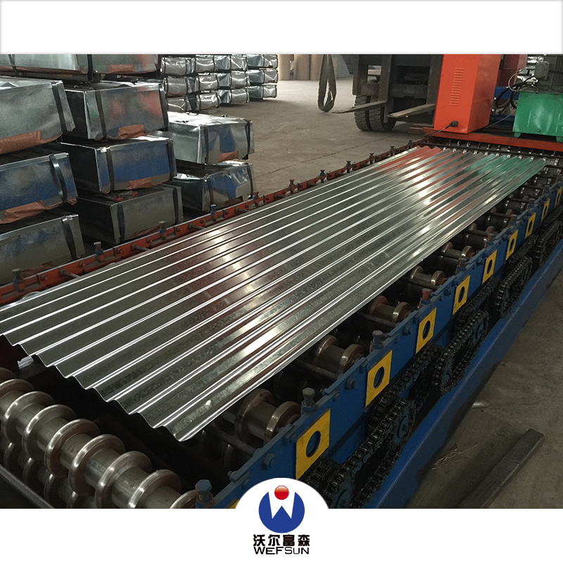 Corrugated Metal Roofing Siding Material Hot Dipped Cold Rolled Galvanized Steel Sheet