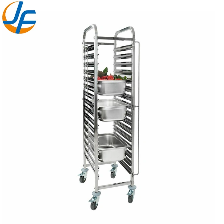 OEM Stainless Steel Bakery Bread Baking Machine Cooler Tray Rack Trolley