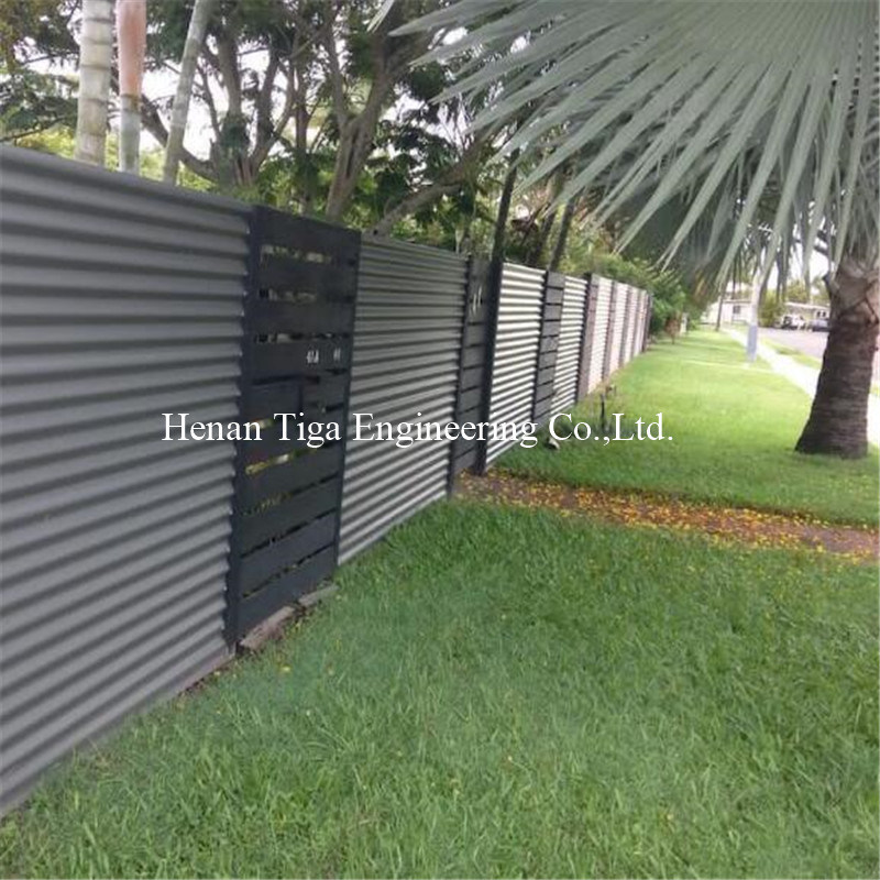 Corrugated Gl Aluzinc Galvalume Metal Roof Siding Fence Wall Panel