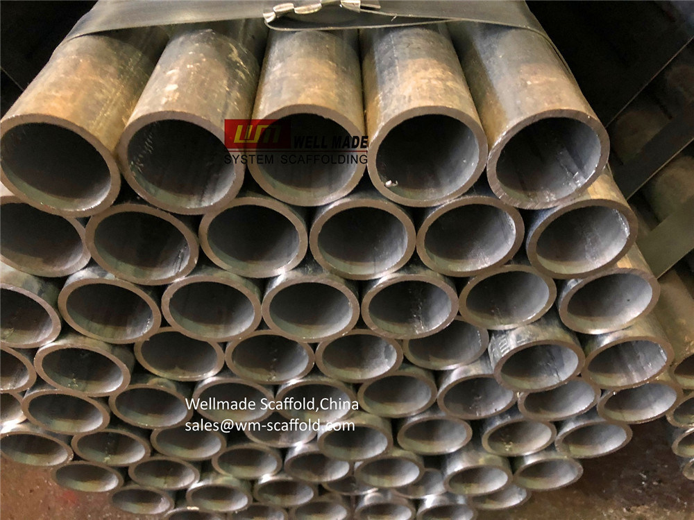 Scaffolding Poles Suspended Offshore Oil Gas Rigging Galvanized Steel Pipe