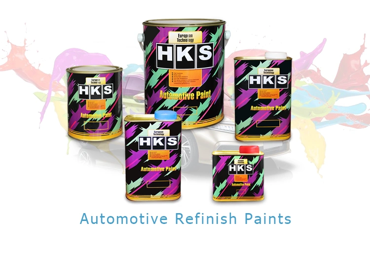 Car Paint Manufacturer Hks Auto Paints 2K Pure Black Paints