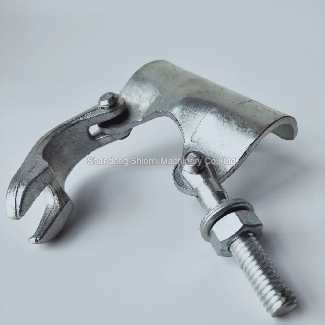 China Supply Drop Forged Single Coupler with Wedge Steel Scaffolding Fitting Clamp