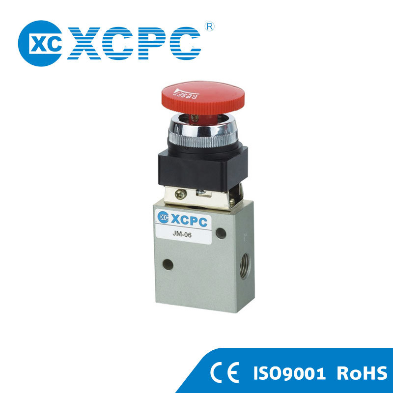 Jm Mechanical Control Valve 3 Way Pneumatic Control Valve