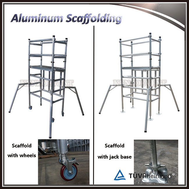 China Factory Price Mini Scaffolding Aluminium Mobile Scaffold Folding