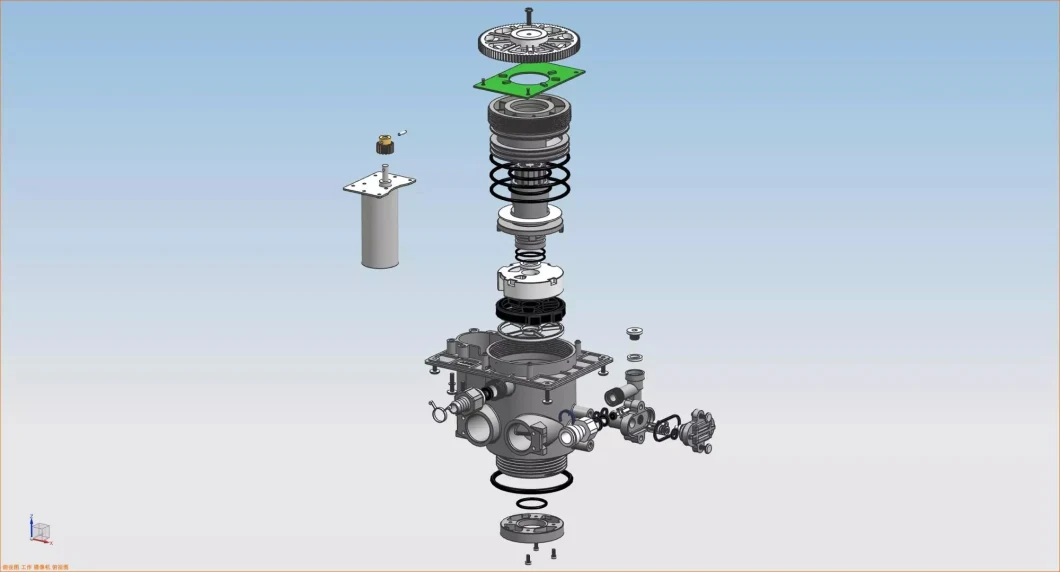 Automatic Water Softener Control Valve for Filters and Softeners