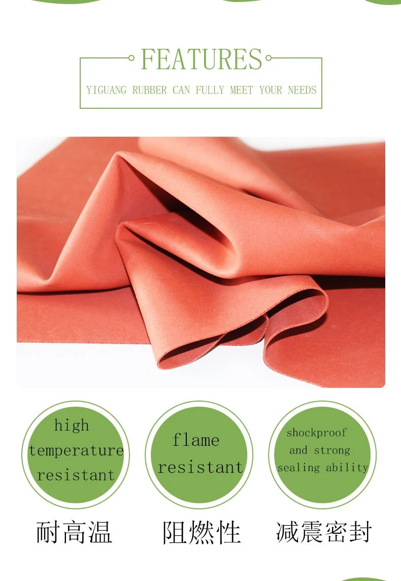 Red Black Gray Heat Resistant Silicone Sponge Foam Sheet for Heat Press
