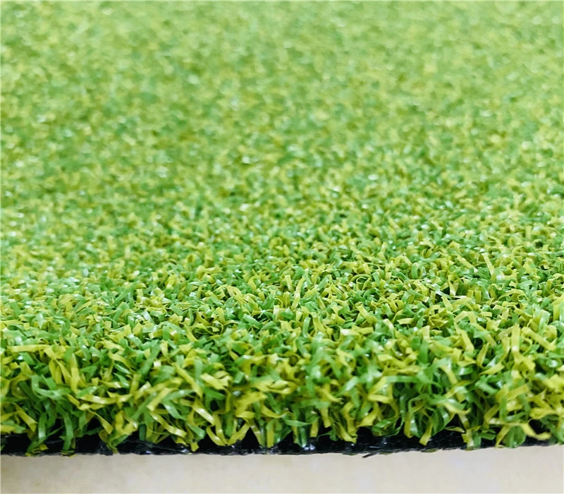 PE Monofilament 100% Curly Yarn Golf Artificial Grass 15mm Synthetic Golf Turf Carpet