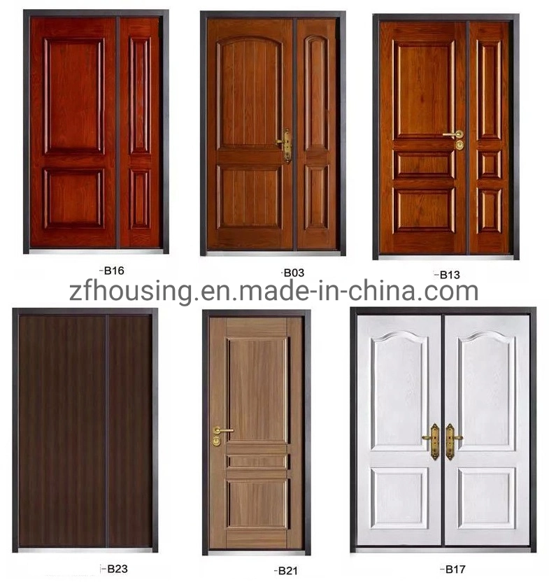 House Front Door Designs Steel Entry Exterior Door, Security Steel Door, Cast Aluminium Door