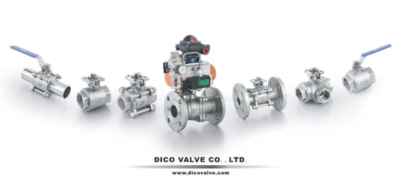 Double Pneuamtic Actuator Floating Ball Valve with Limit Switch and Solenoid Valve