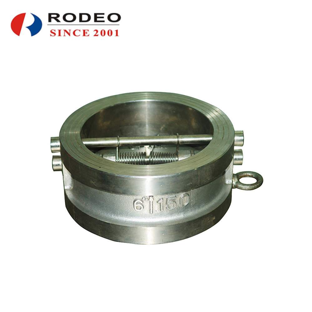 Size: Dn50-Dn1200 Bronze Wafer Type Double Disc Check Valve