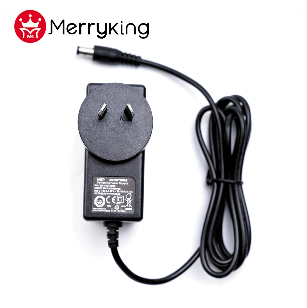 Argentina Market 24V 600mA AC DC Power Adapter for Vacuum Cleaner Robot