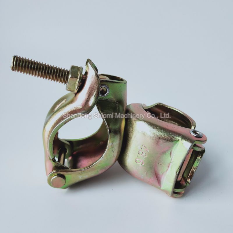 BS1139 Scaffold Galvanized Pressed Steel Scaffolding Double Coupler