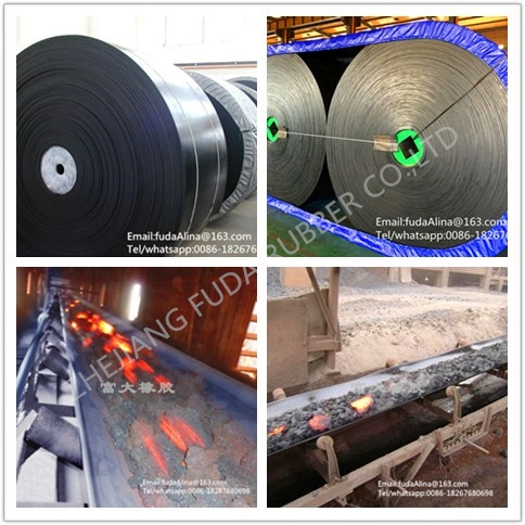 Underground Mining Fire Resistant/Flame Resistant Rubber Conveyor Belt