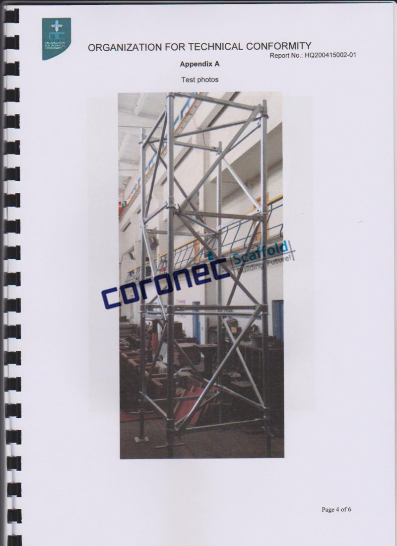 Heavy Duty Modular Scaffold Tower T60 Shoring Scaffolding