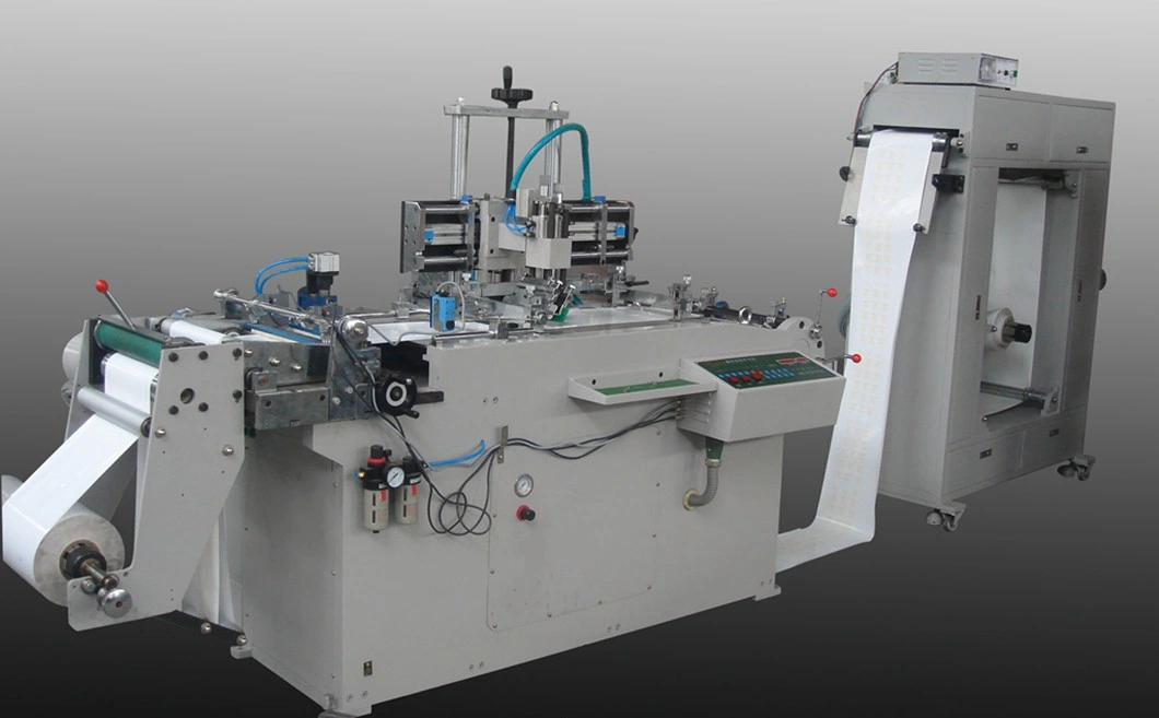 Flat Bed Silk Screen Printing Machine for Reel Paper Film