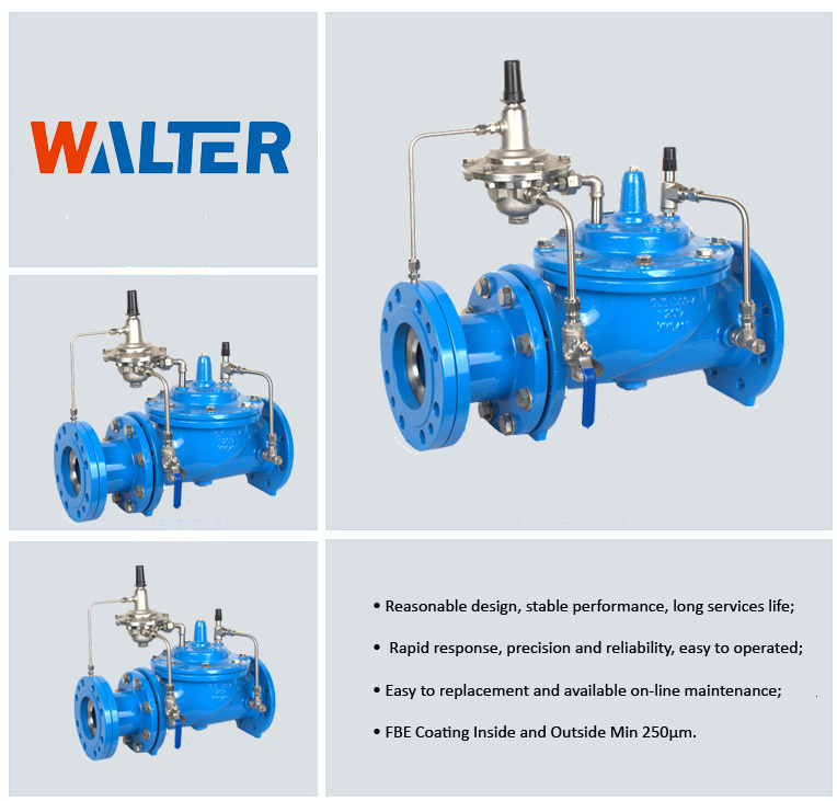 Flow Control Valve with Solenoid Valve