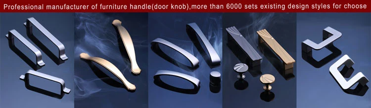 Professional Customized Cabinet Handle Modern Classical Door Pulls Door Knob Zinc Furniture Knob