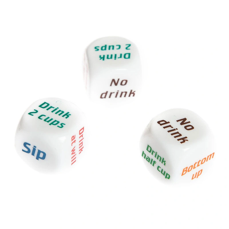 High Quality Durable Custom Engraving Polyhedral Board Game Dice
