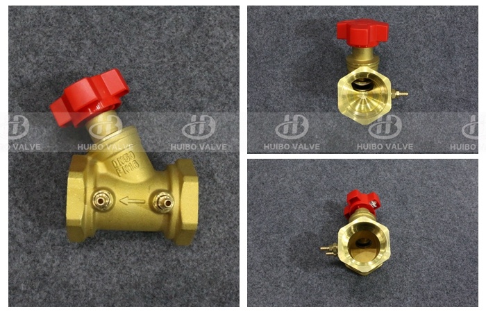 Threaded End Connections, Straight Calibrated Balance Valve