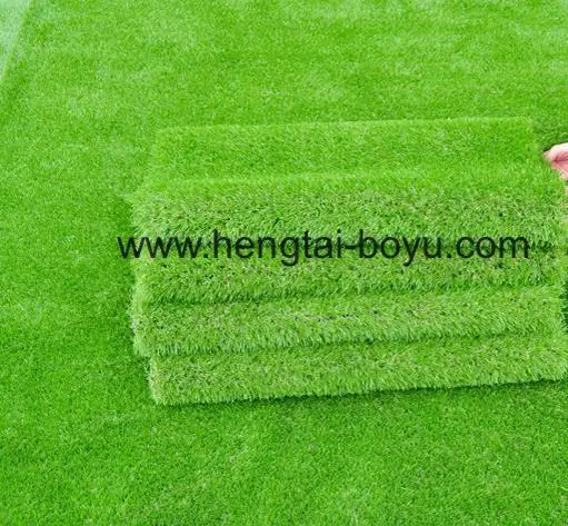 Indoor and Outdoor Colored Blue Artificial Grass Synthetic Carpet for Sports