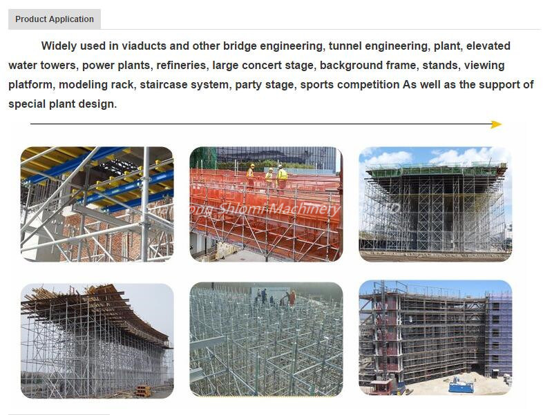 Construction Scaffolding System/Electro-Galvanized Ring Lock Scaffolding Manufacture