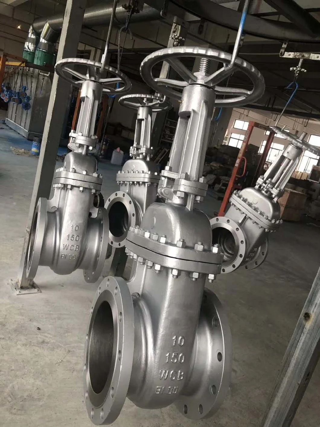 API600 Wcb Cast Steel Ral9001 Paint Bolted Bonnet Handwheel Operation Gate Valve Industrial Valve Flange Valve