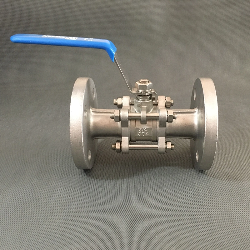 China Manufacture Stainless Steel Floating Ball Valve 3PC Steel Thread Ball Valve Check Valve