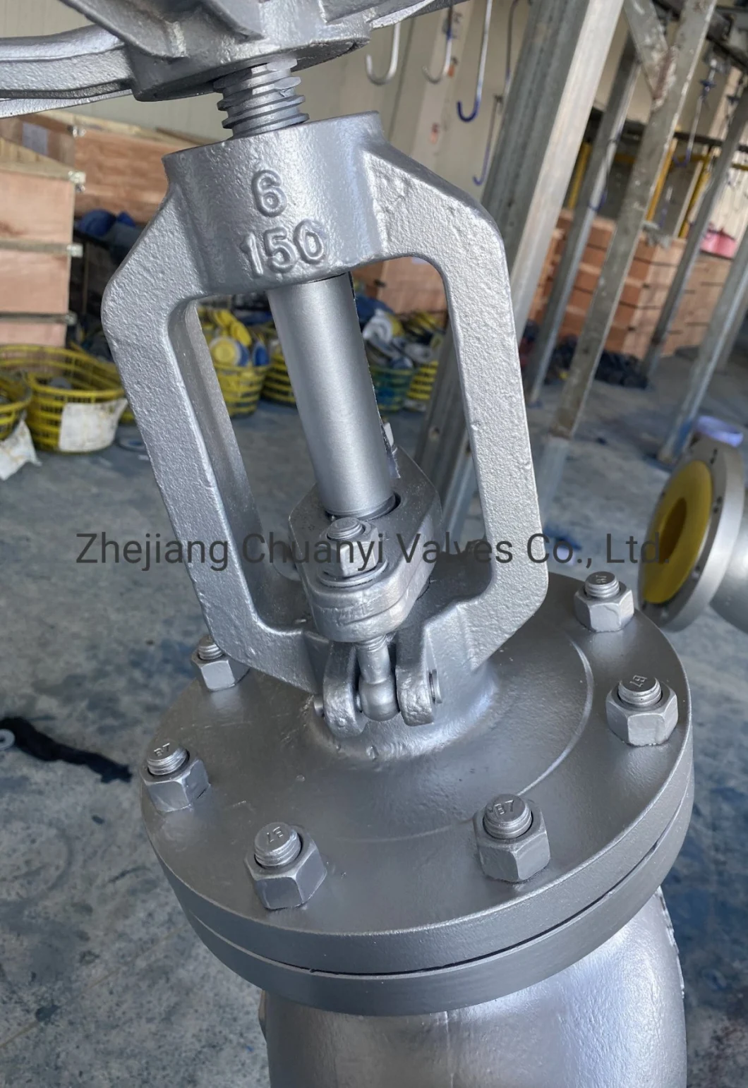 150lb 6inch High Temperature Cast Steel/Stainless Steel CF8 CF8m High Pressure Flange Globe Valve