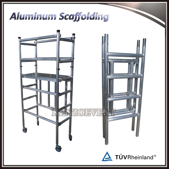 New Design Aluminum Scaffolding Mobile Scaffolding Tower Foldable Scaffold