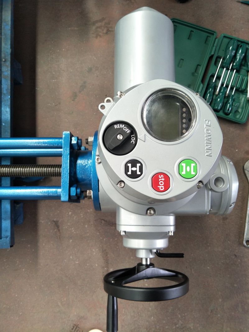 Wcb Gate Valve, Knife Gate Valve with Gearbox