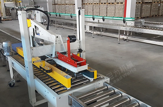 Automatic Sealing Packaging Machine Carton Tray Erector Case Erector Sealer