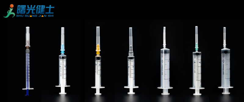 High Quality Disposable Medical Syringe for Fixed Needle