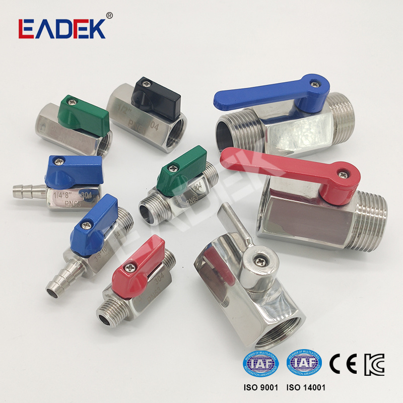 Stainless Steel Products Male Threaded Mini Gas Ball Valve Suppliers