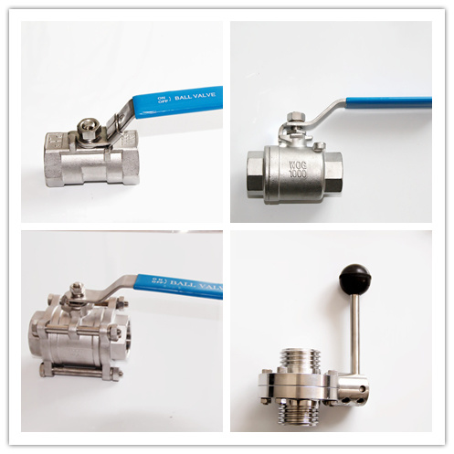 304 Stainless Steel 2PC Electric Industrial Floating Ball Valve