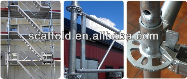Ringlock Scaffolding System; Galvanized All-Round Scaffolding System