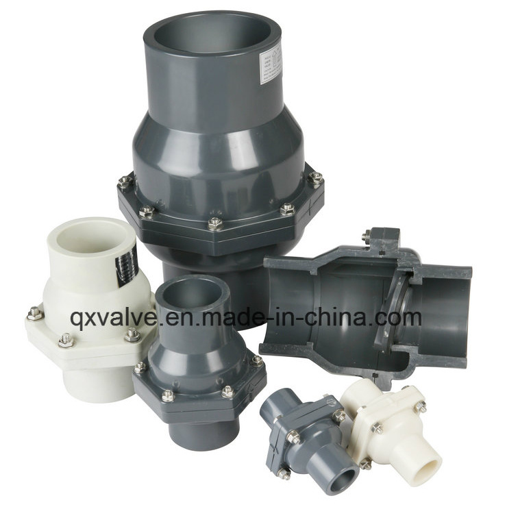 Plastic Check Valve Swing Spring Check Valve PVC Ball Check Valve