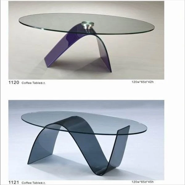High Quality Tempered Curved Glass/Bend Glass for Glass Table