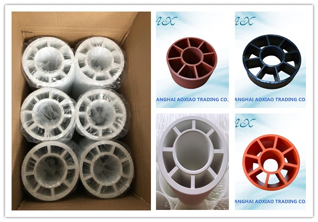 8''od Wheel Shape ABS Honeycomb Plastic Core Tubes Pipe with Heat-Resistant Paint Coat