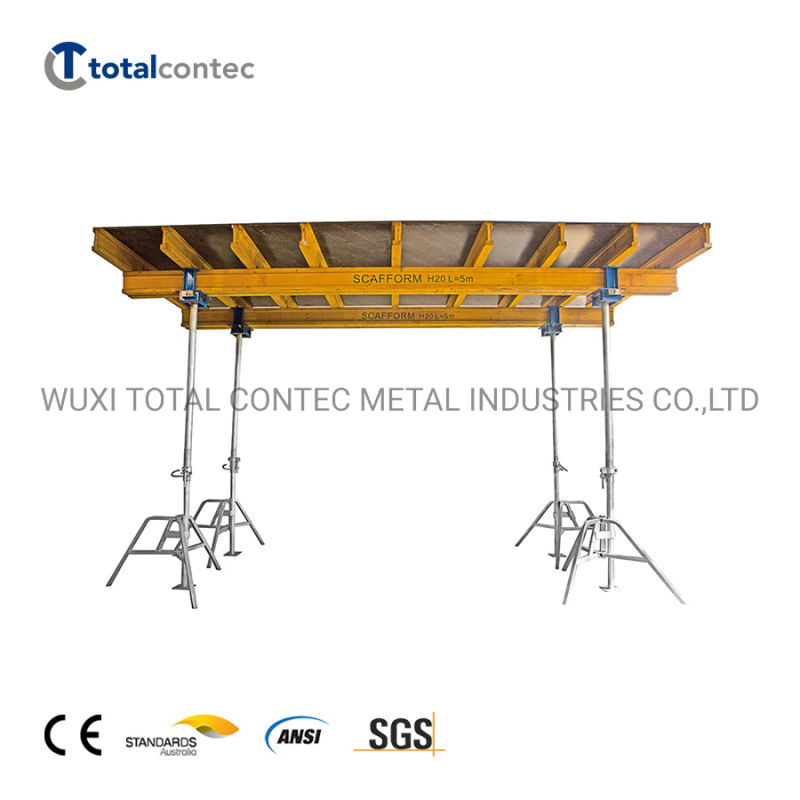 Light Duty Spain/Italy Type Q235 Material Adjustable Scaffolding Steel Formwork Prop