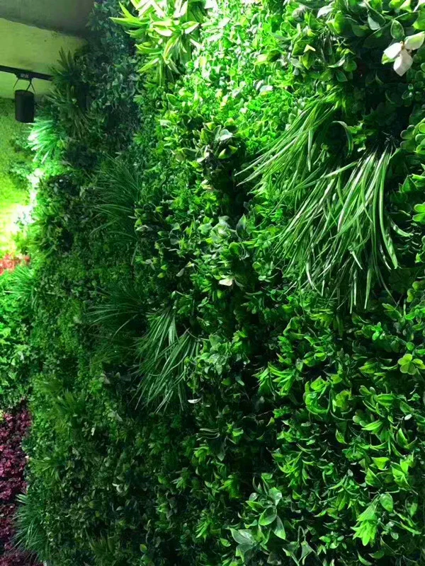 Colorful Wall Grass Realistic Artificial Grass Synthetic Grass for Commercial Landscaping Decoration